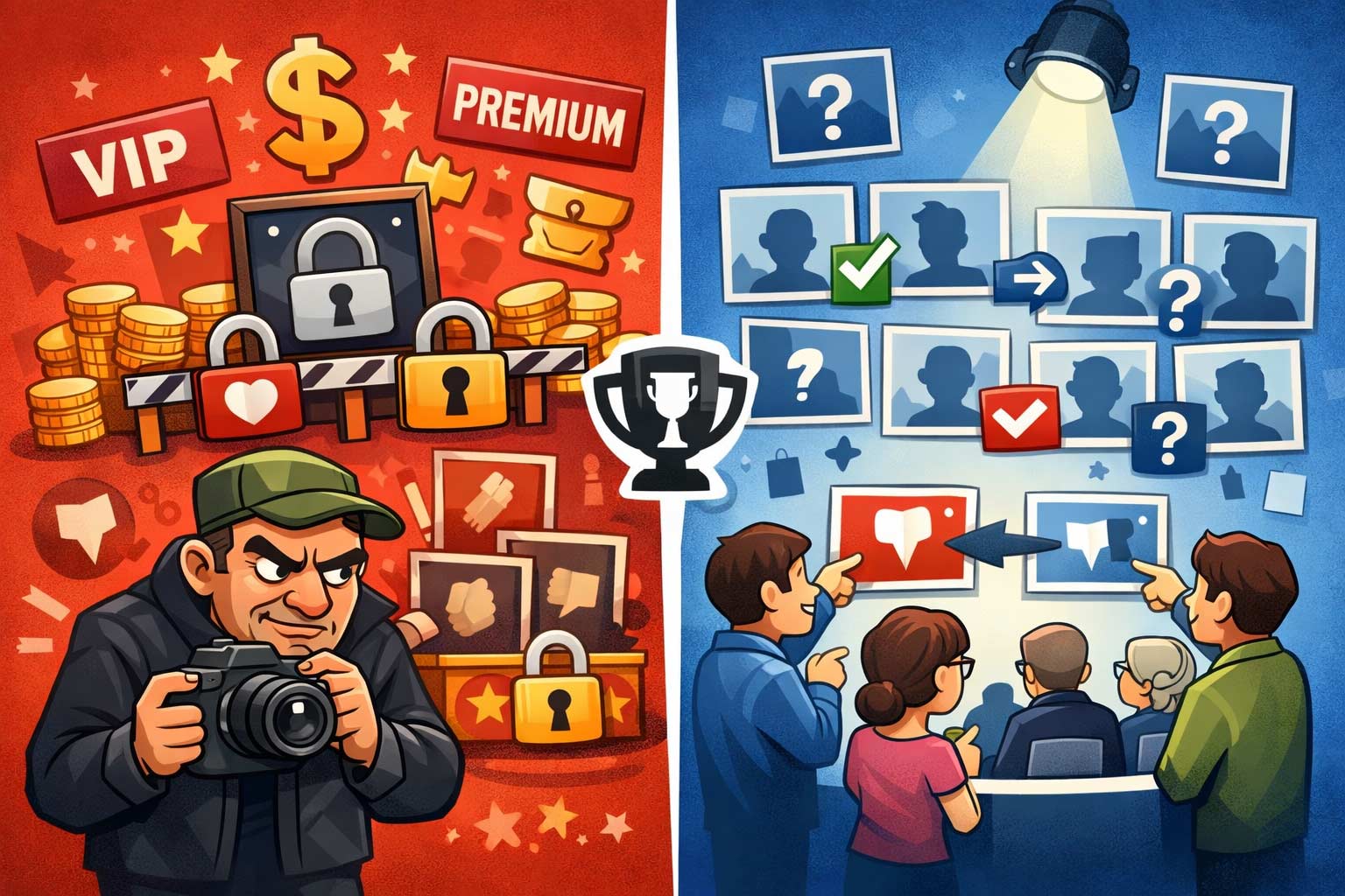 35AWARDS paid account, voting fairness, can you win without Premium