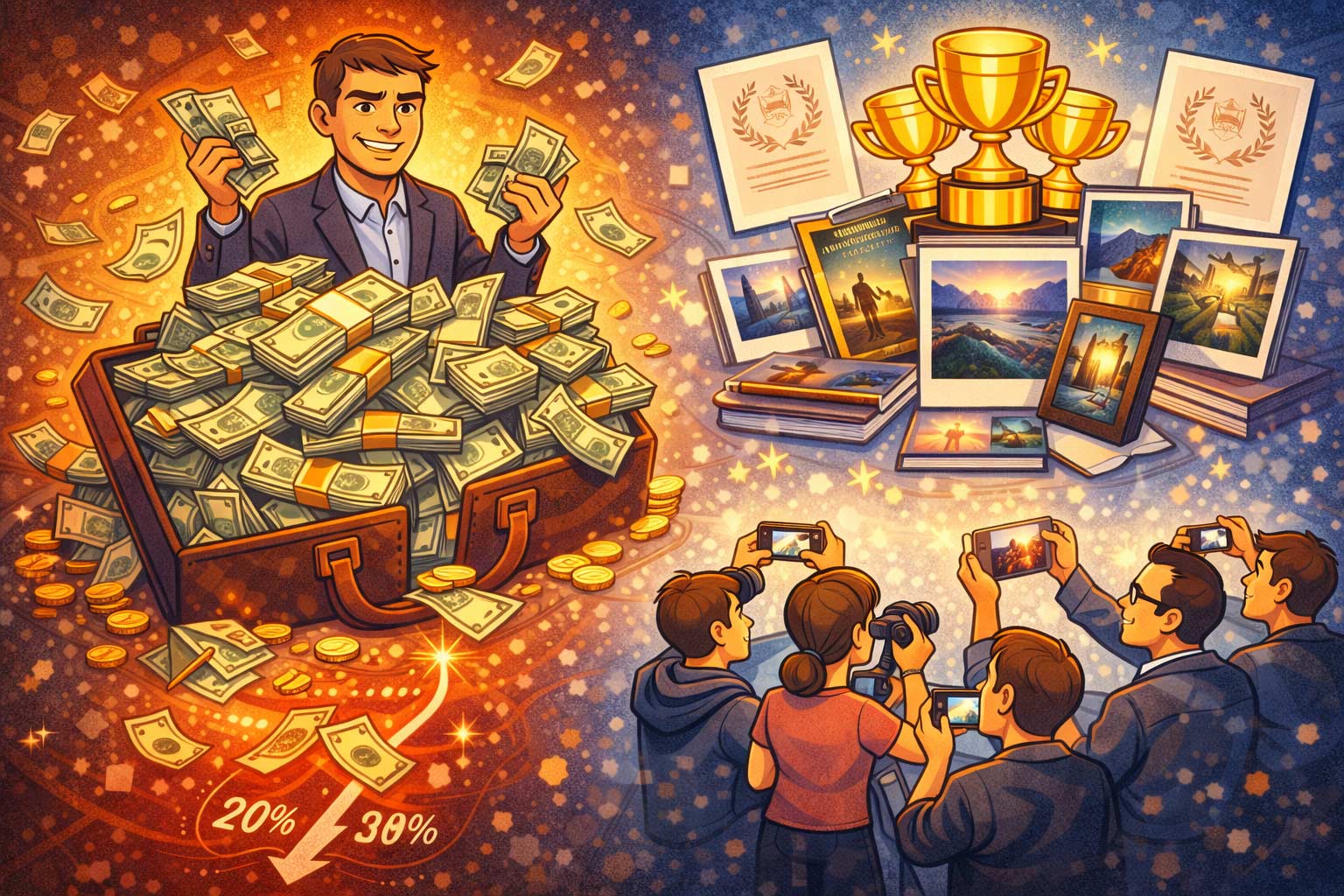 Where is the money in 35AWARDS: prizes and value explained