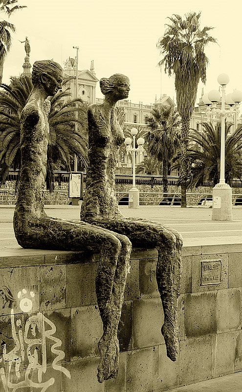 Барселона, скульптура, Racoon