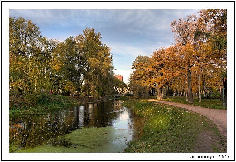 питер, осень, таврический сад, tasamaya