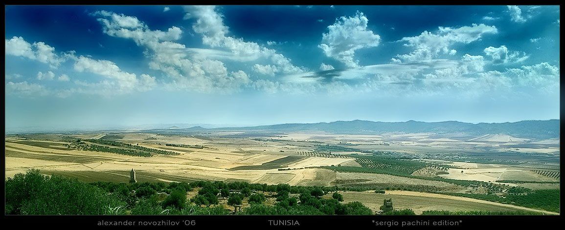 тунис, панорама, пейзаж, tunisia, panorama, небо, sky, Zerkalka