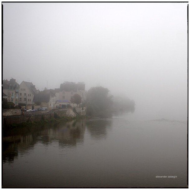 zabegin, france, saumur, франция, самюр, туман, fog, Alexander Zabegin