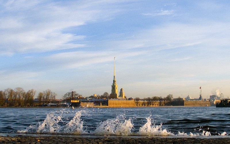 Петербург, утро, после, наводнения, adamovitch