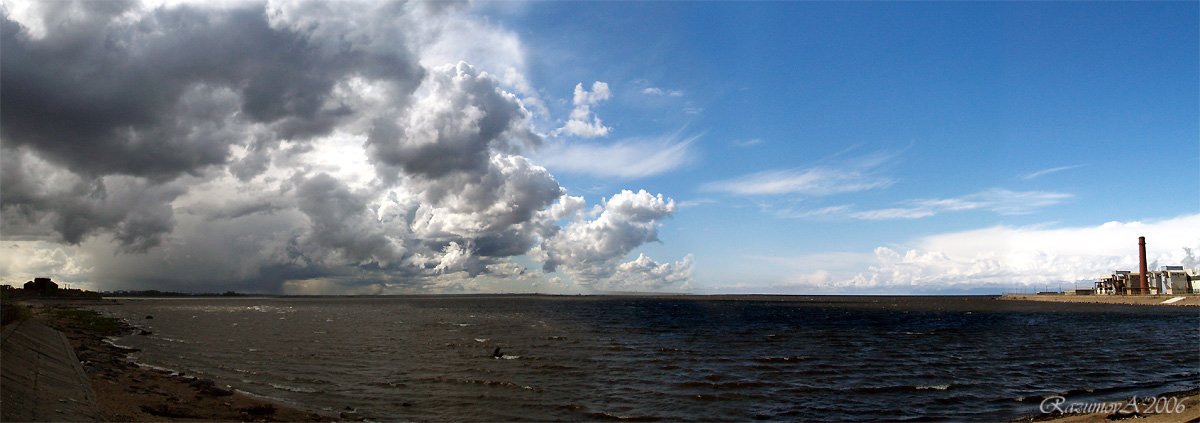 Панорама, Финский залив, пейзаж, Anjelochka