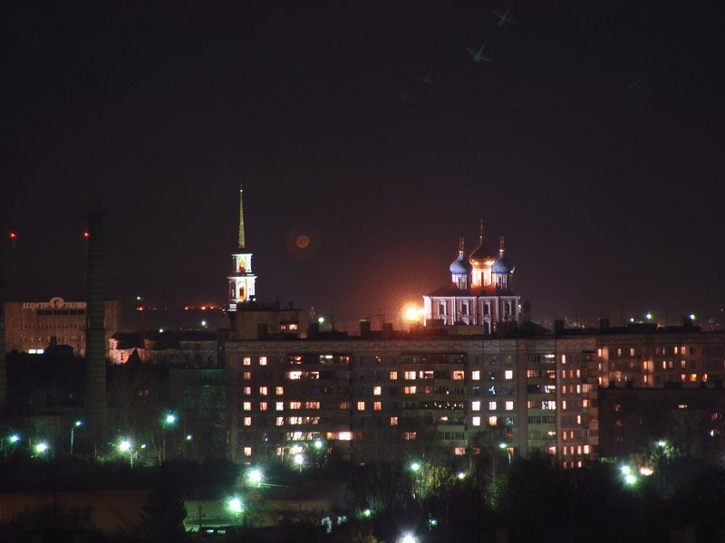 Ночная съемка, Кремль, Каплин Антон