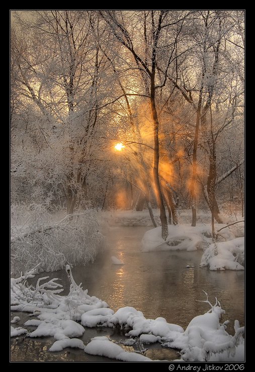 москва, утро, рассвет, зима, река, photohunter, Андрей Житков