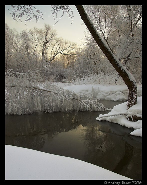 москва, утро, снег, зима, река, photohunter, Андрей Житков