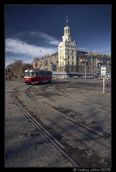 днепропетровск, рабочая, трамвай, photohunter, Андрей Житков