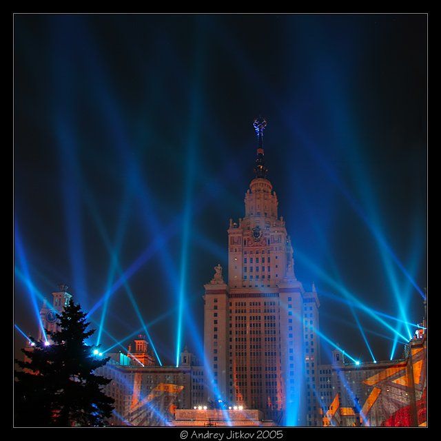 москва, день города, лазеры, photohunter, Андрей Житков