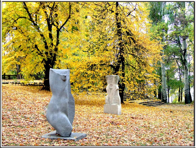 Осень, парк, настроение, выставочные работы, оформление, Tatjana Nep