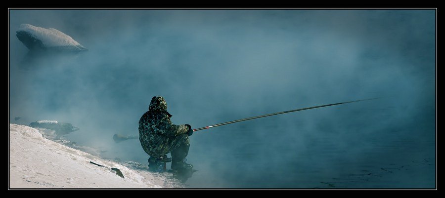 зима, мороз, день, рыбак, москва-река, i_go, i_GO