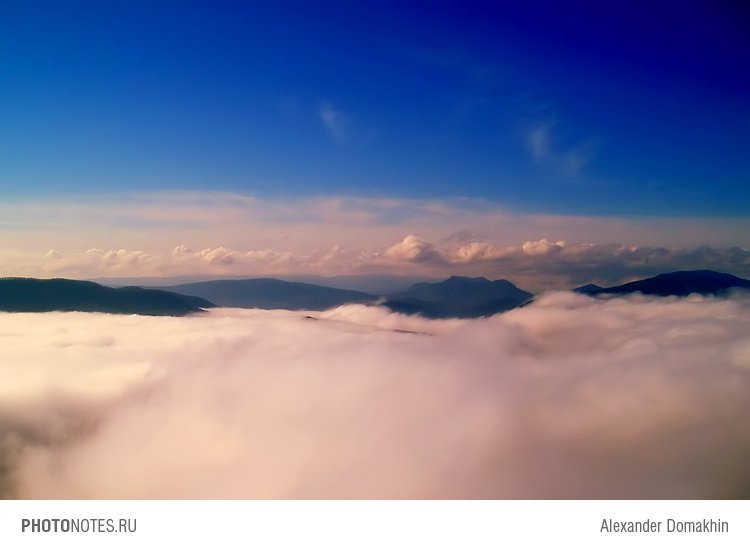небо, горы, облака, Кубань, путешествия, PHOTONOTES.RU, Alex Domakhin