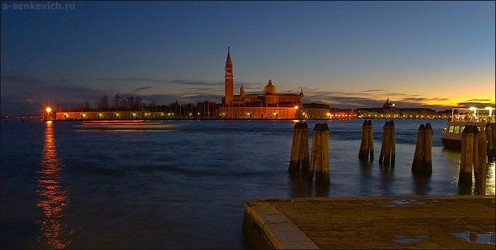 Венеция, закат, Андрей Сенкевич