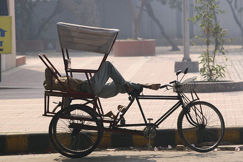 рикша, Индия, Дели, Stesh