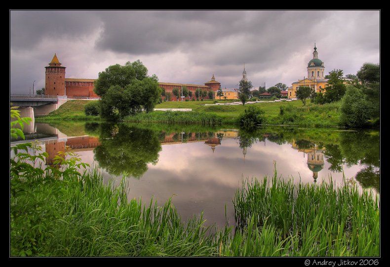 подмосковье, коломна, лето, июль, кремль, река, облака, пейзаж, photohunter, Андрей Житков