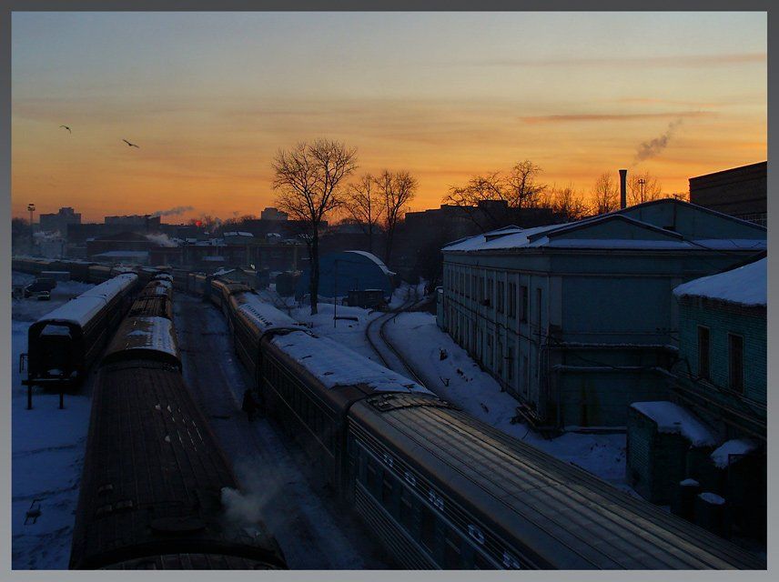 поезда пути, Екатерина (PhotoJourneys.ru) Васягина