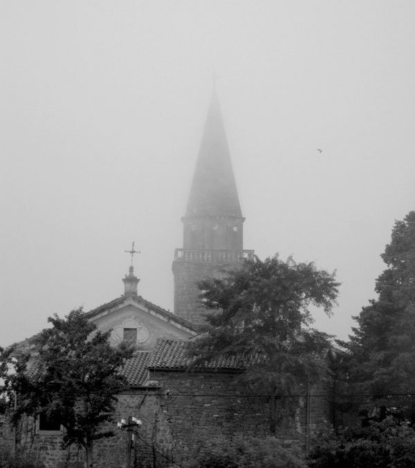 Хорватия, церковь, туман, s4v4