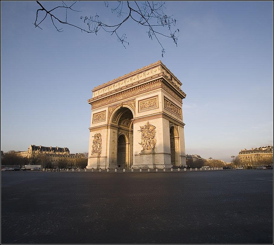 Париж Франция Триумфальная арка, Алексей Войницкий