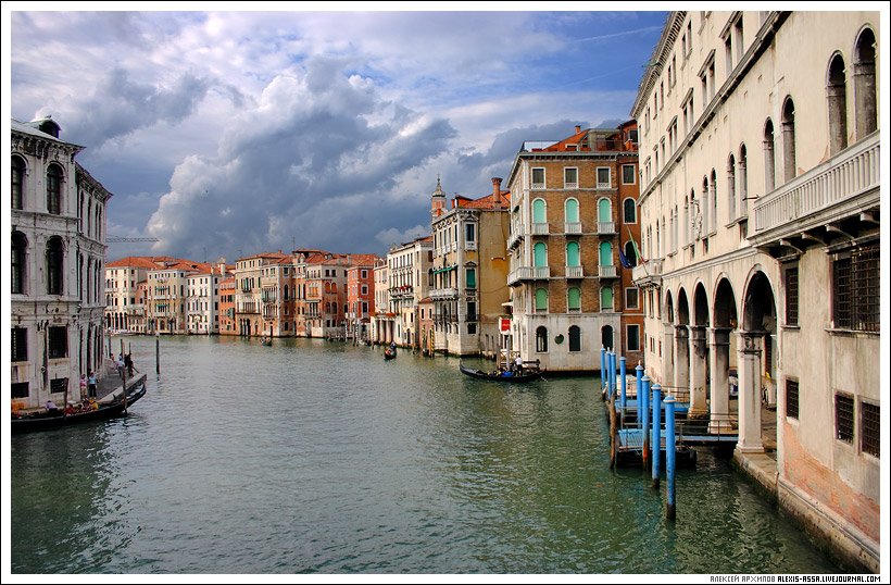 Венеция, Италия, гранд, канал, Alexis Assa