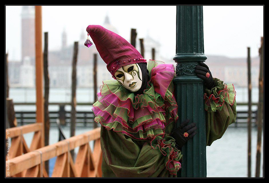 Италия, Венеция, Карнавал, Маски, Italy, Venice, Venezia, Mask, carnival, carnevale, Константин Корешков