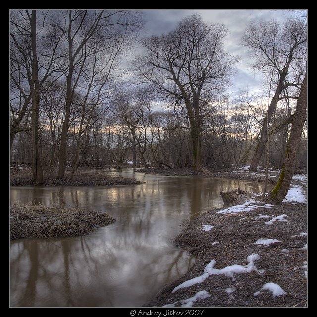 москва, весна, март, утро, река, снег, девевья, пейзаж, photohunter, Андрей Житков