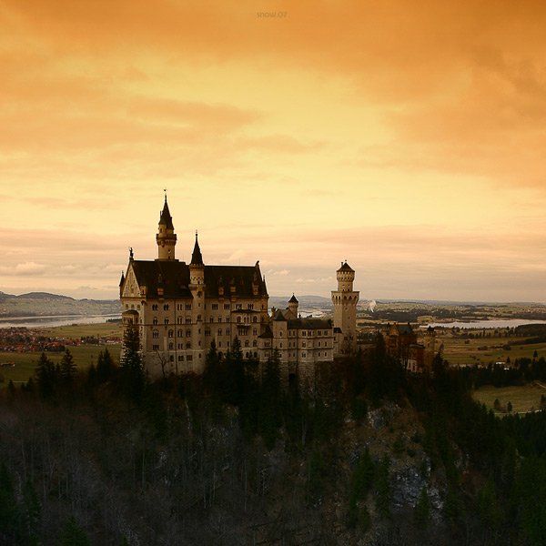 Нойшванштайн, Neuschwanstein, Бавария, Michael Eliseev