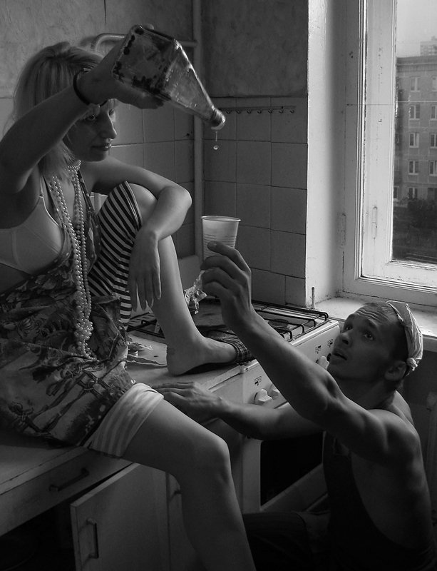 кухня, посиделки,последняя капля., Olga Panteleeva