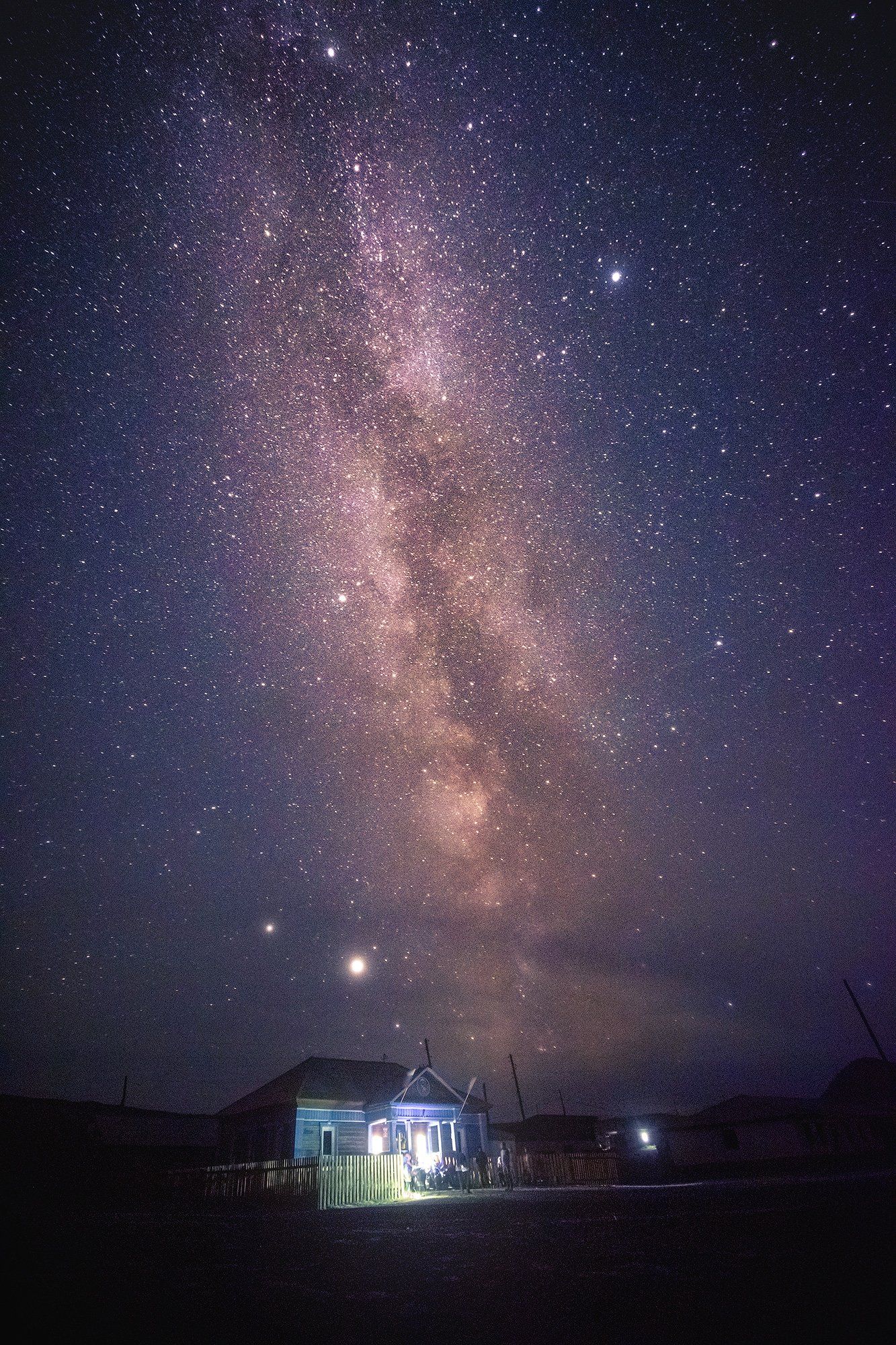 млечный путь, ночная фотография, алтай, бельтир, россия, астрофото, звезды, ночь, пейзаж, поселок, село, Кирилл Кузнецов