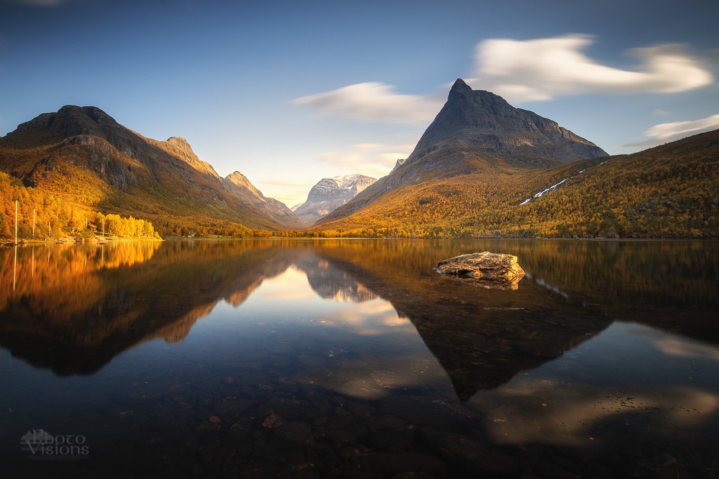 norway,mountains,trollheimen,autumn,lake,reflections,sunset, Adrian Szatewicz