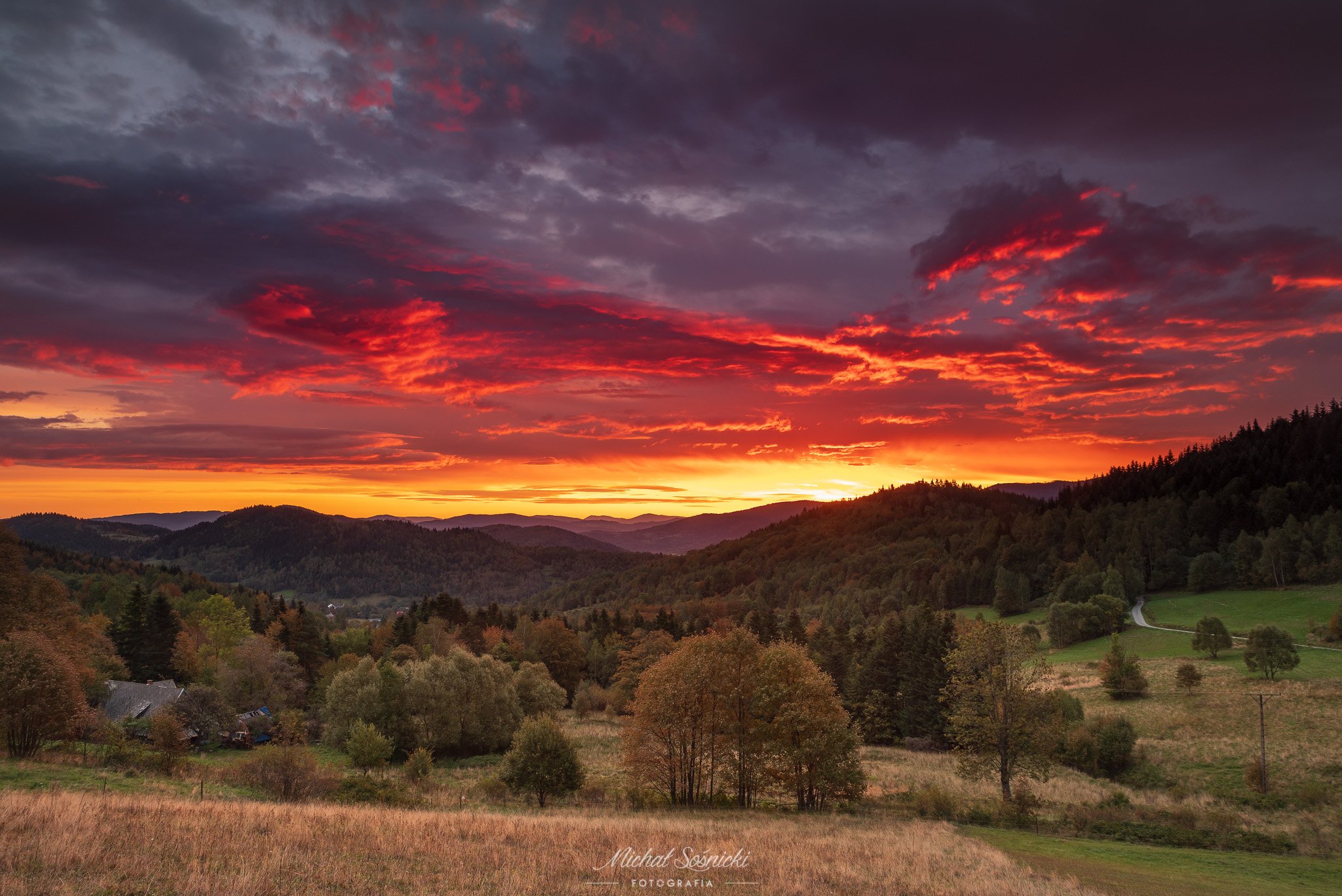 #sky #color #autumn #mountains #poland #benro #pentax #filters #nature #amazing #landscape, Michał Sośnicki