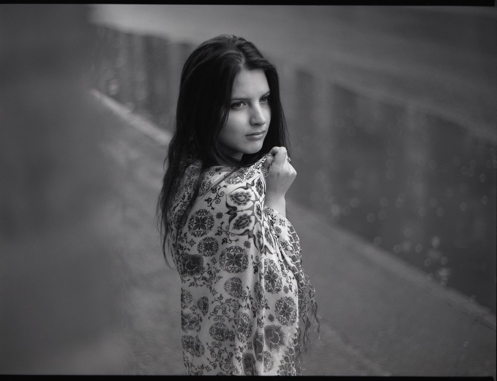 medium format, 6x6, 120, black&white, girl, Антон Кикер