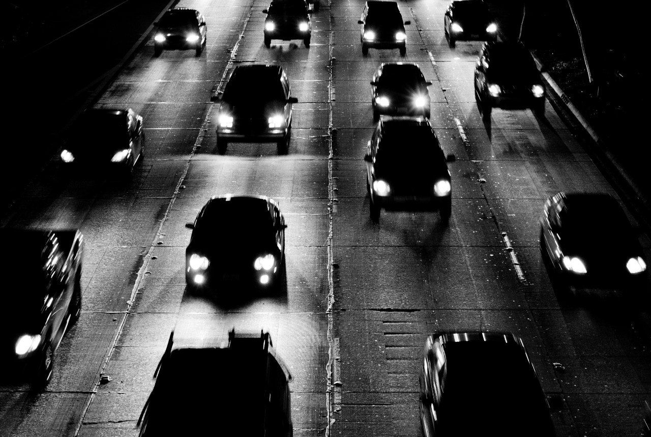 street, los angeles, eyes, bw, лос анджелесб фривей, freeway, Alexey