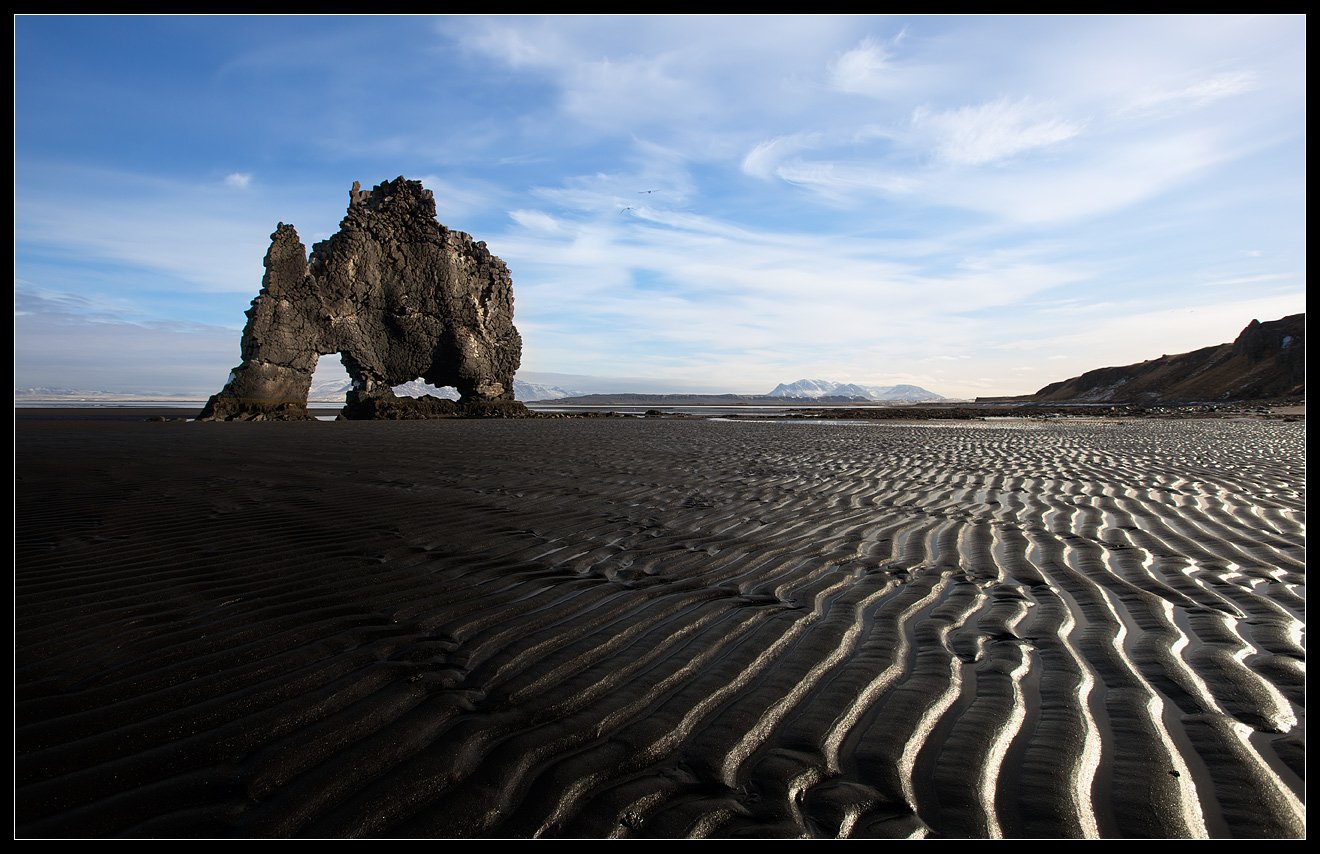 исландия, берег, зима, Виктория Роготнева