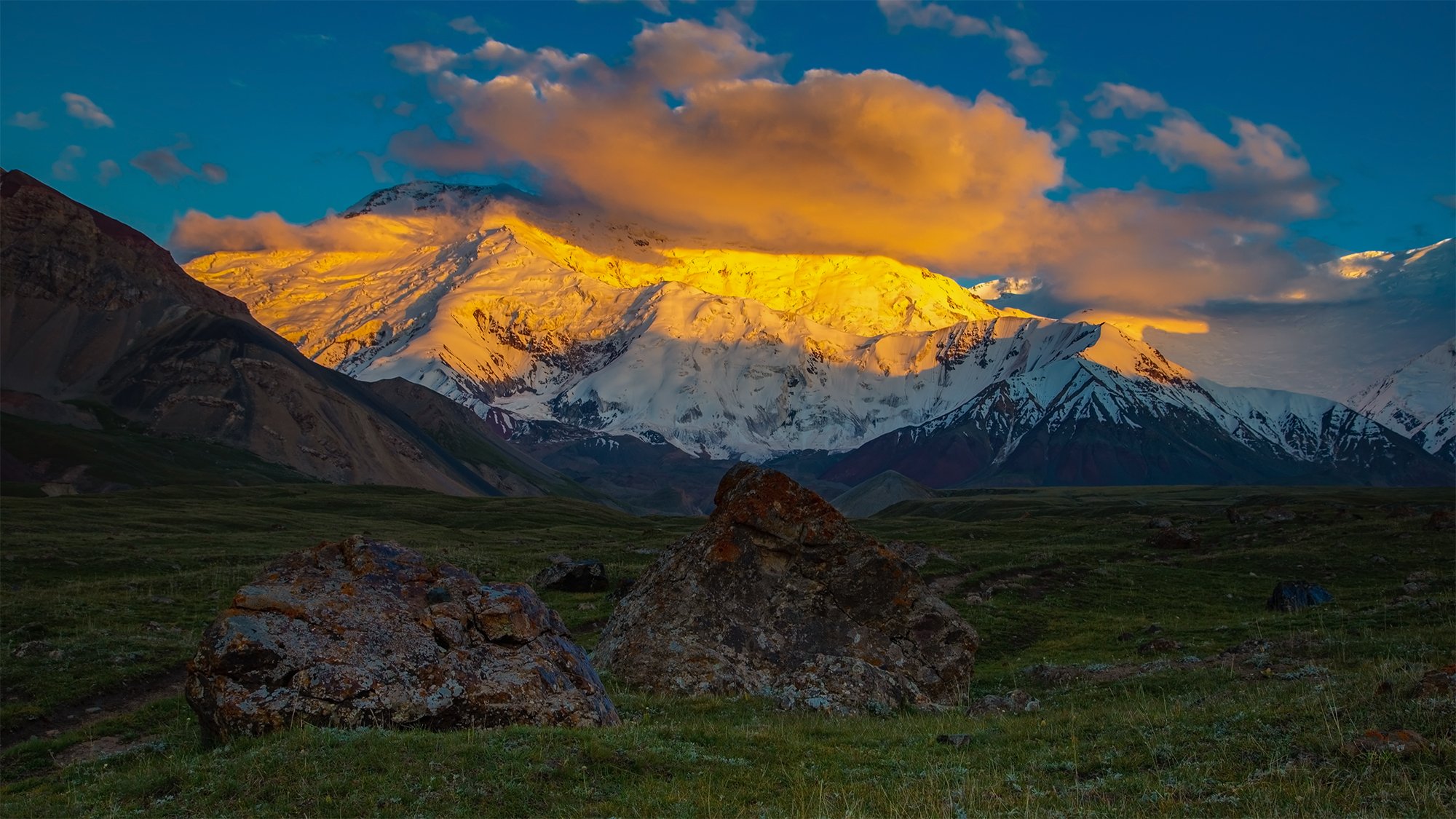 кыргызстан, горы, памиро-алай, пик ленина, Элина Магалимова