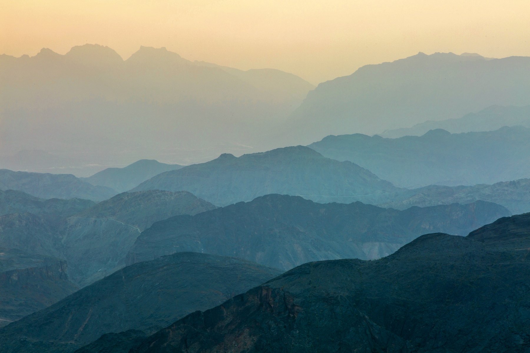 Mountain Nature Sunset Oman Travel View Outdoor Colours, Dhananjay Jadhav