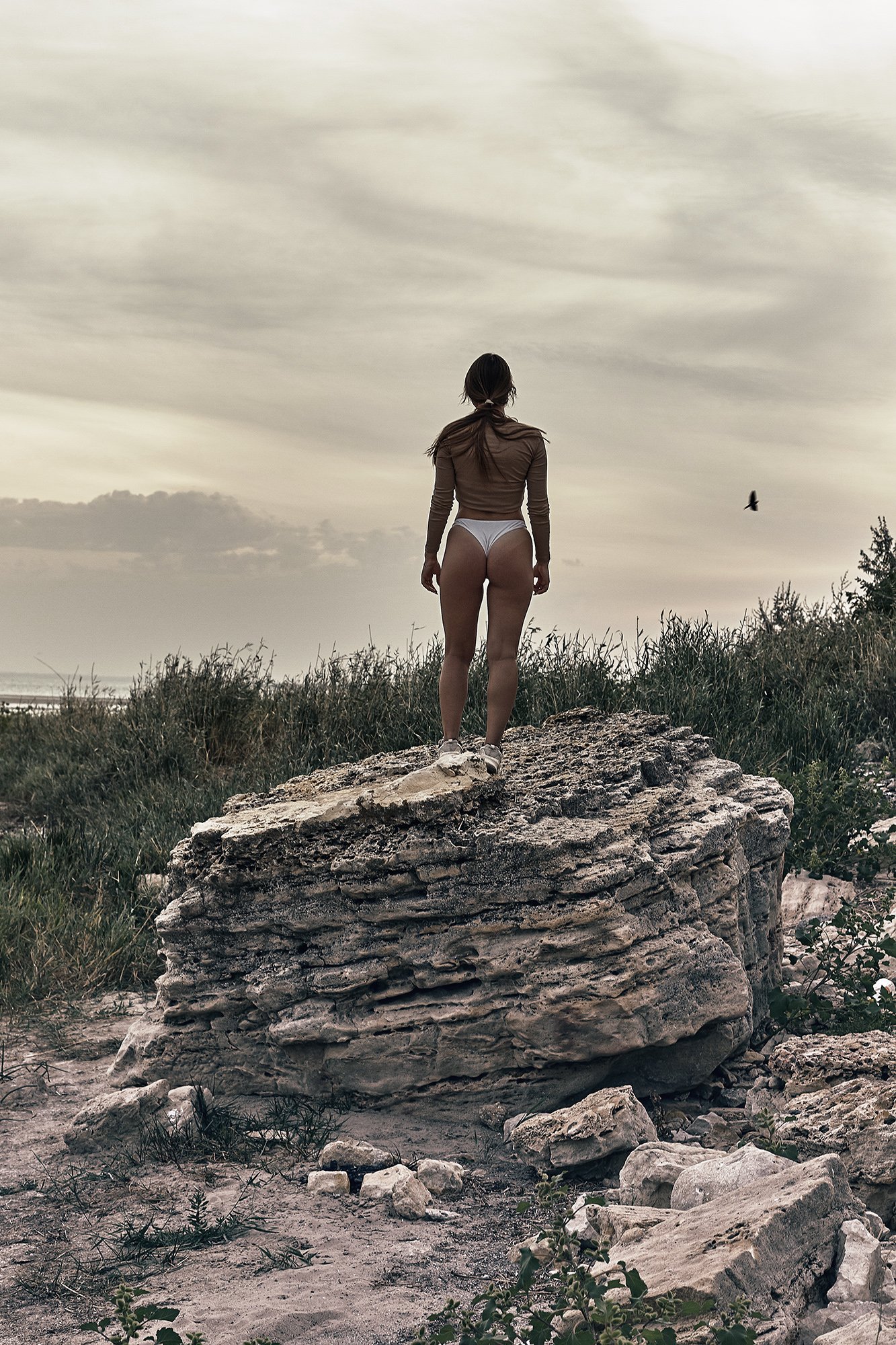 nude, glamour, model, girl, beach, nature, sea, sexy, natural, portrait, people, sunset,, Max Solve