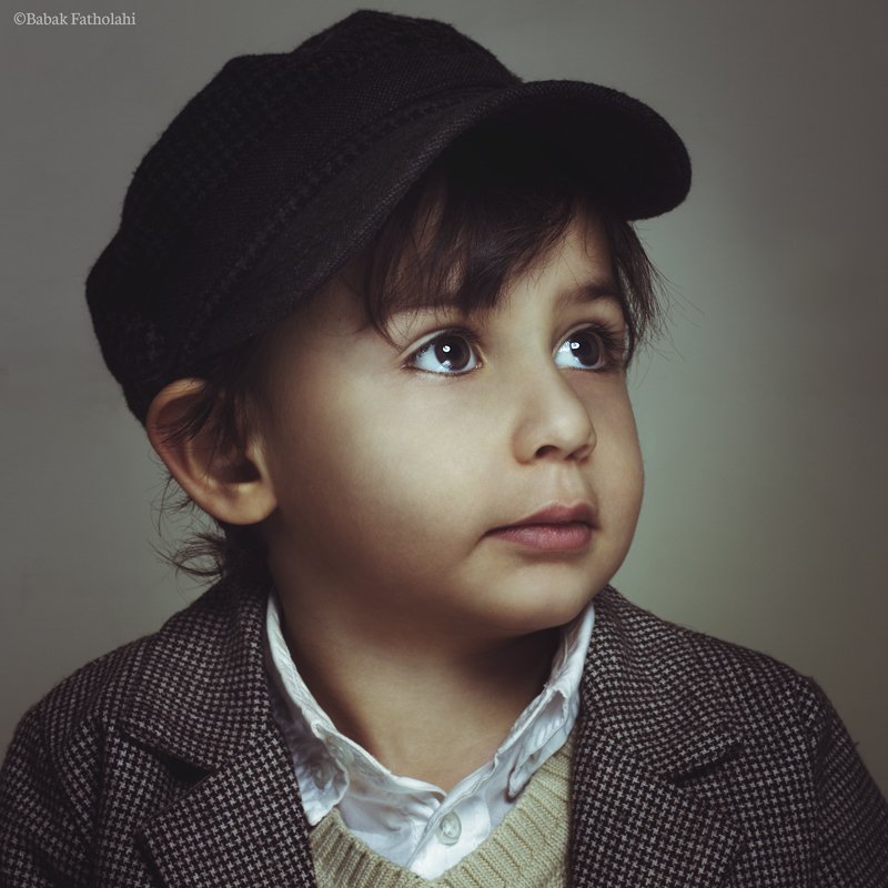 barbud, babak, fatholahi, photography, kid, portrait, hat, coat, jacket, Babak Fatholahi
