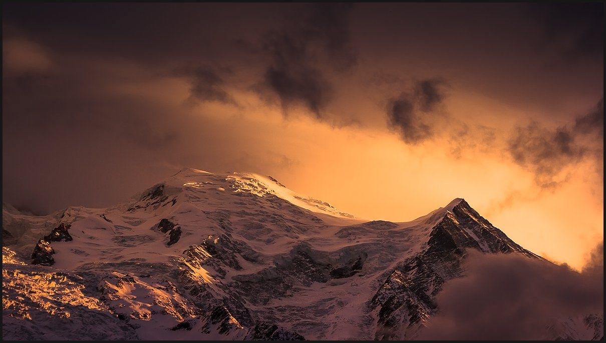 горы, франция, закат, альпы, Vitaliy Rage