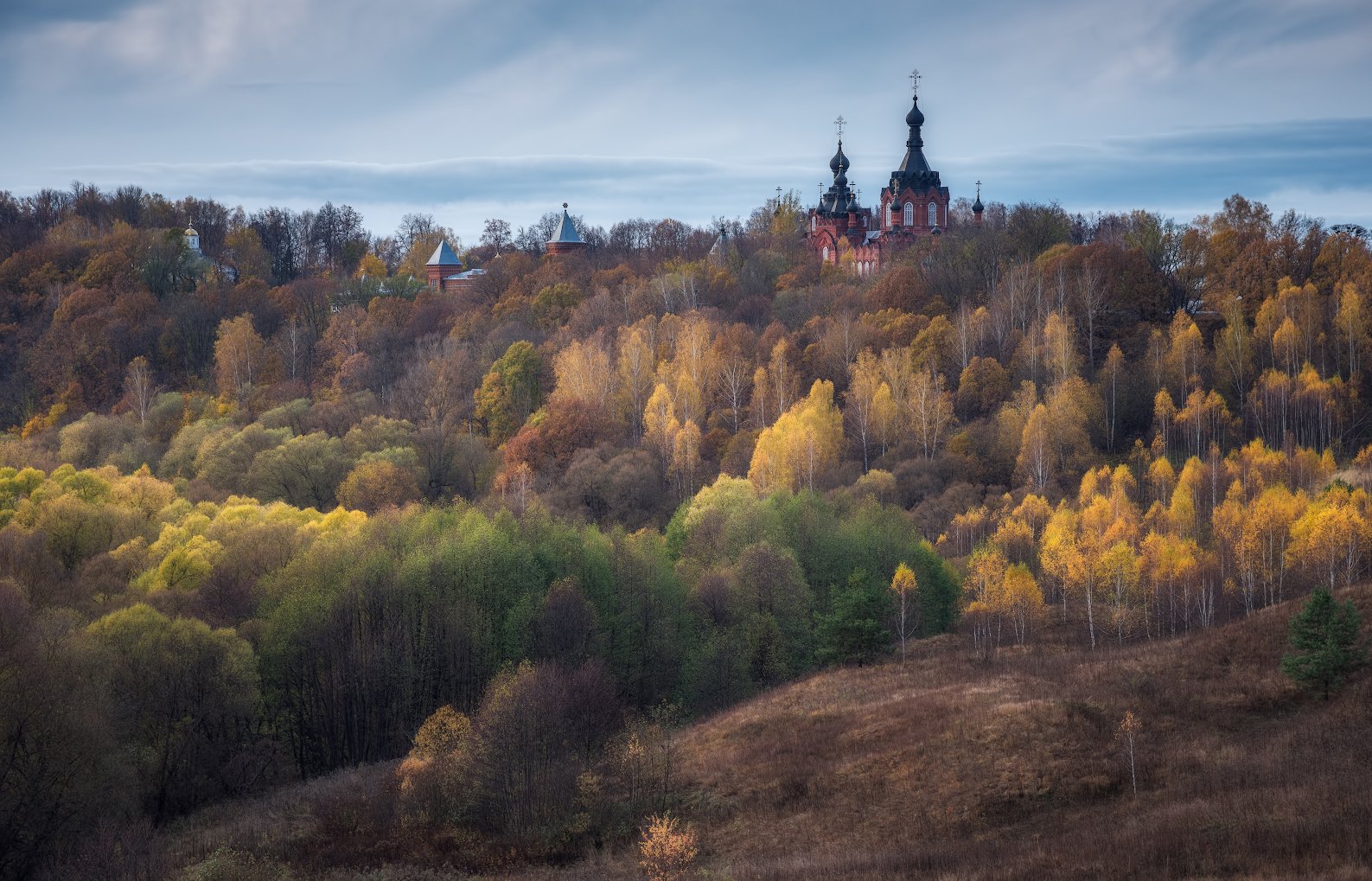 шамордино, осень, пейзаж, Виталий Левыкин
