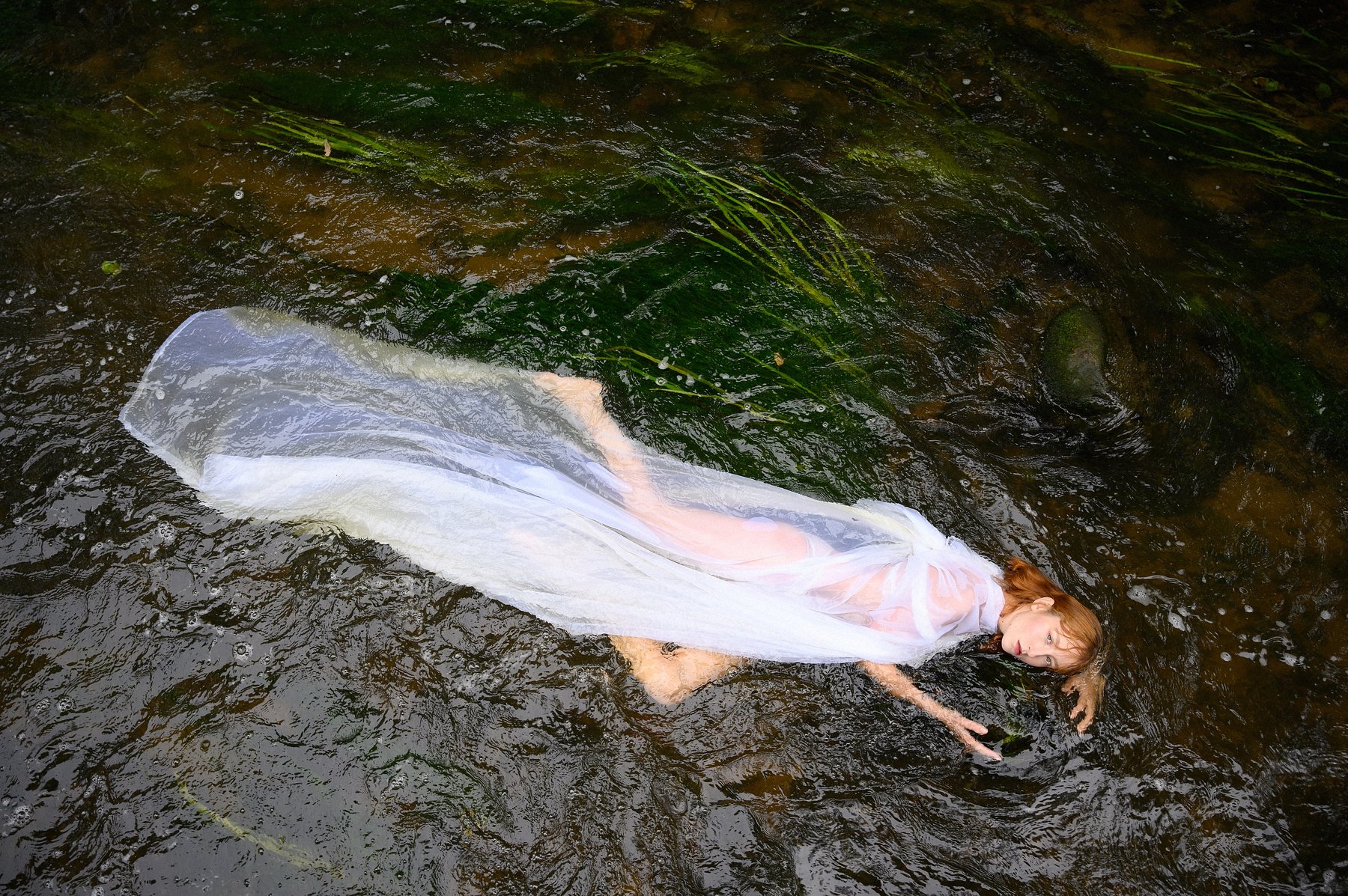 #girl #portrait #redhair #рыжая #девушка #nature #water #вода, Дмитрий Зинкевич