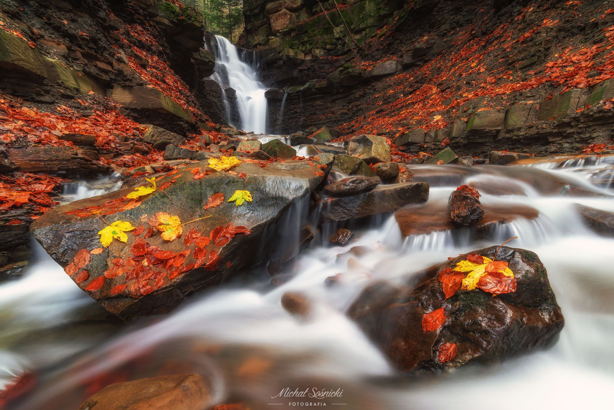#poland #autumn#nature #landscape #awesome #amazing #pentax #benro #benq #waterfall, Michał Sośnicki