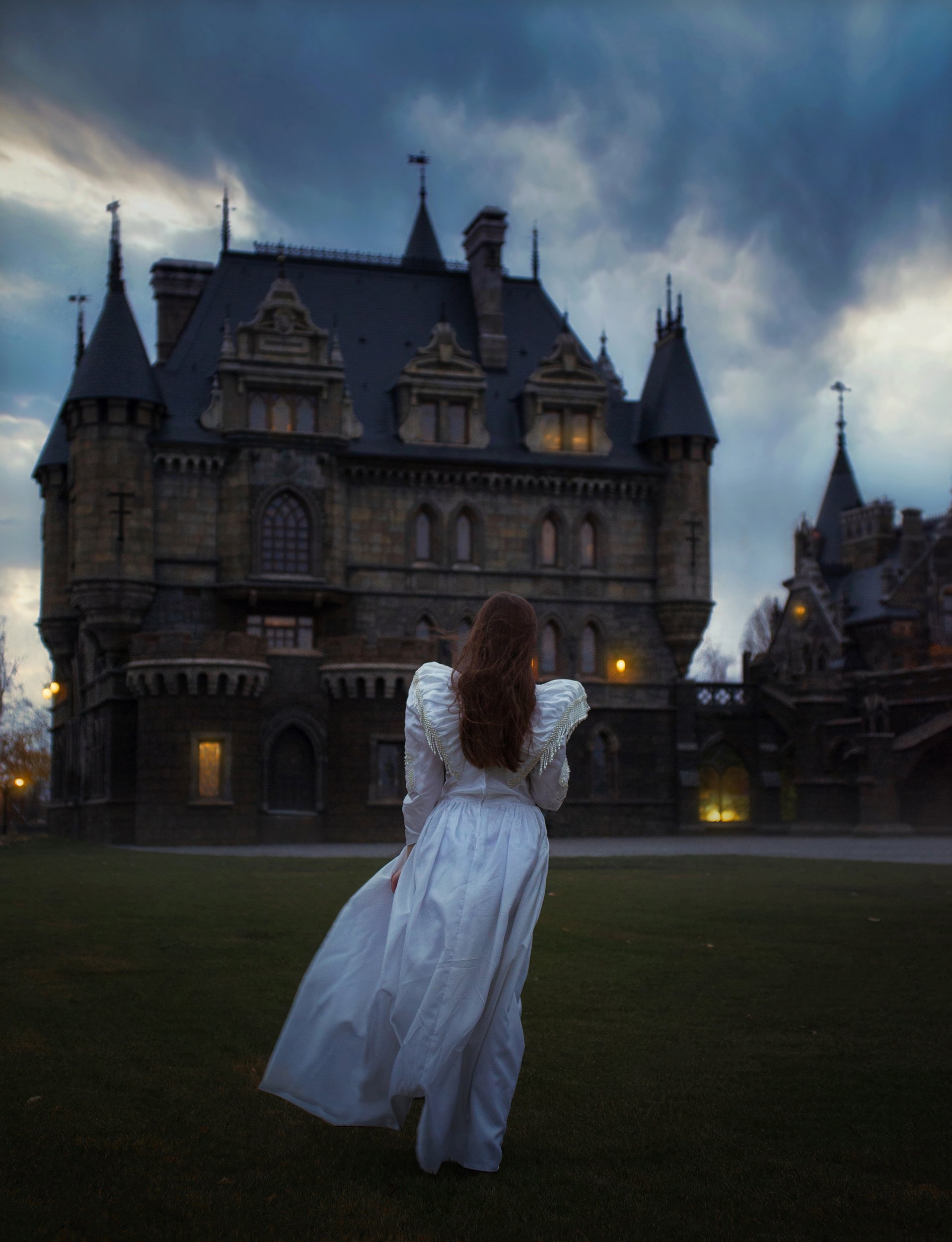 замок, девушка, невеста, призрак, красавица, мистика, магия, Екатерина Лобанова
