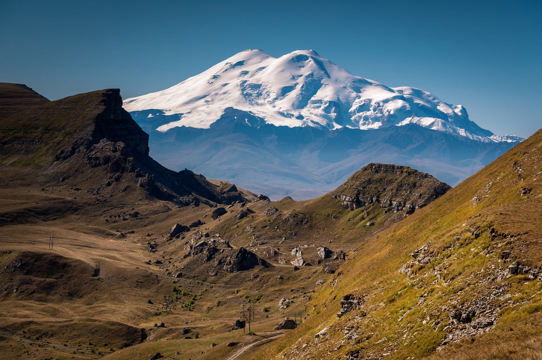 mountains summer elbrus gorge  landscape nature plateau, Егор Бугримов