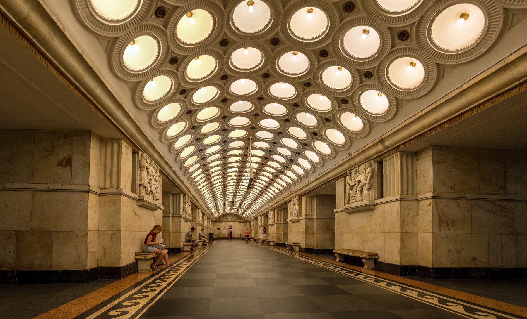 metro, subway, line, station, Moscow, Russia, architecture , Сергей Гладков