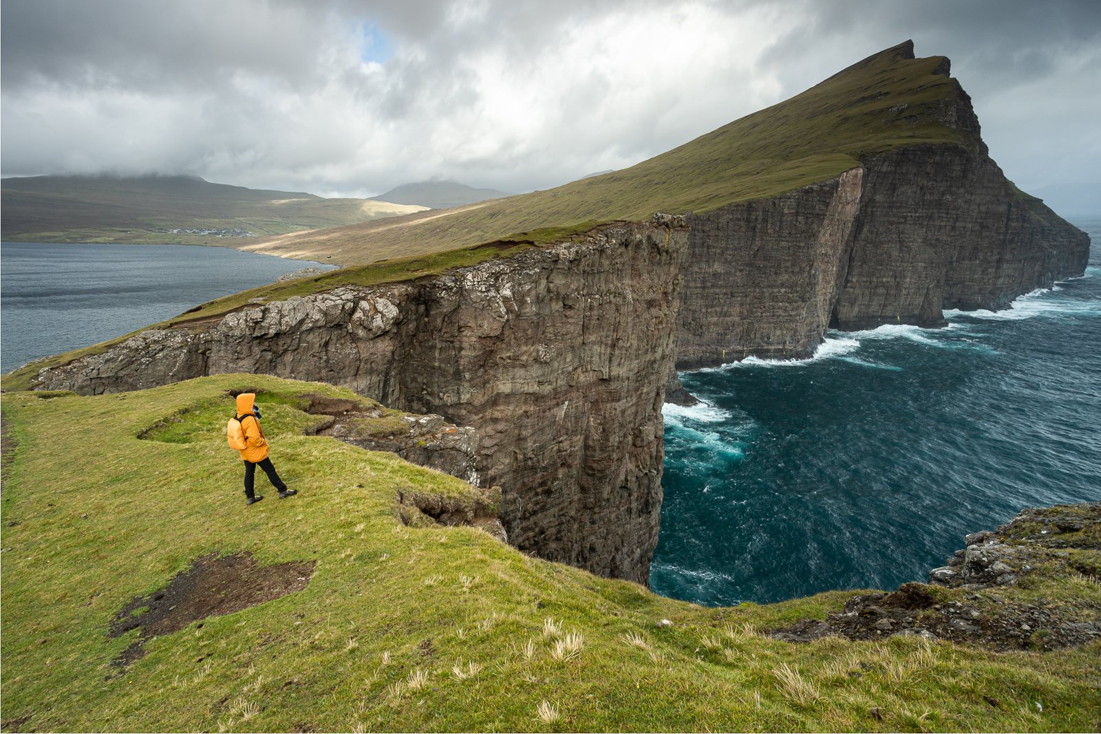 faroe, faroeislands, landscape, sunset, ocean, atlantic, denmark, Tomasz Macherzyński