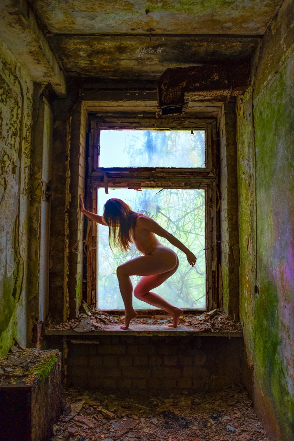 djfoto, urbex, abandoned, beauty, Vilnius, nudeart, Darius Juodka