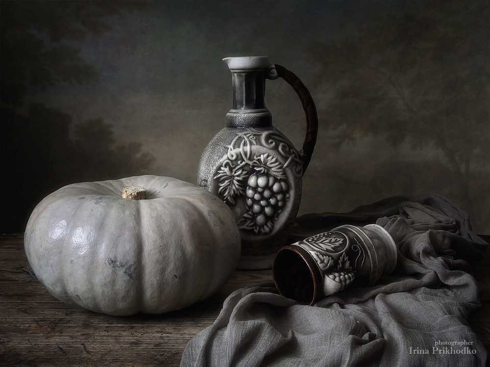 натюрморт, осень, тыква, художественное фото, овощи, винтажный, Ирина Приходько