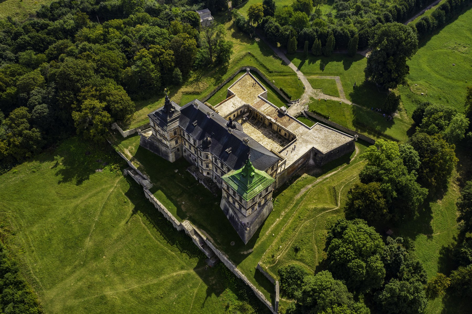 castle, aerial, ukraine, drone, Denys Makogon