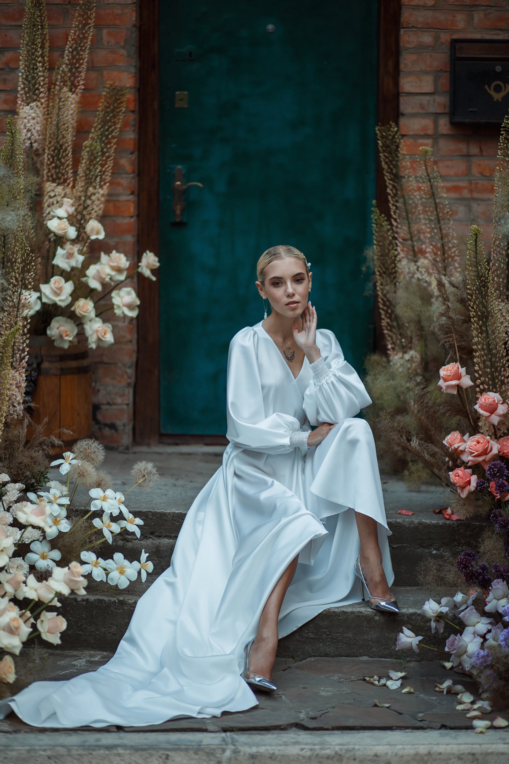 белое платье, невеста, нежность, Алина Чесак