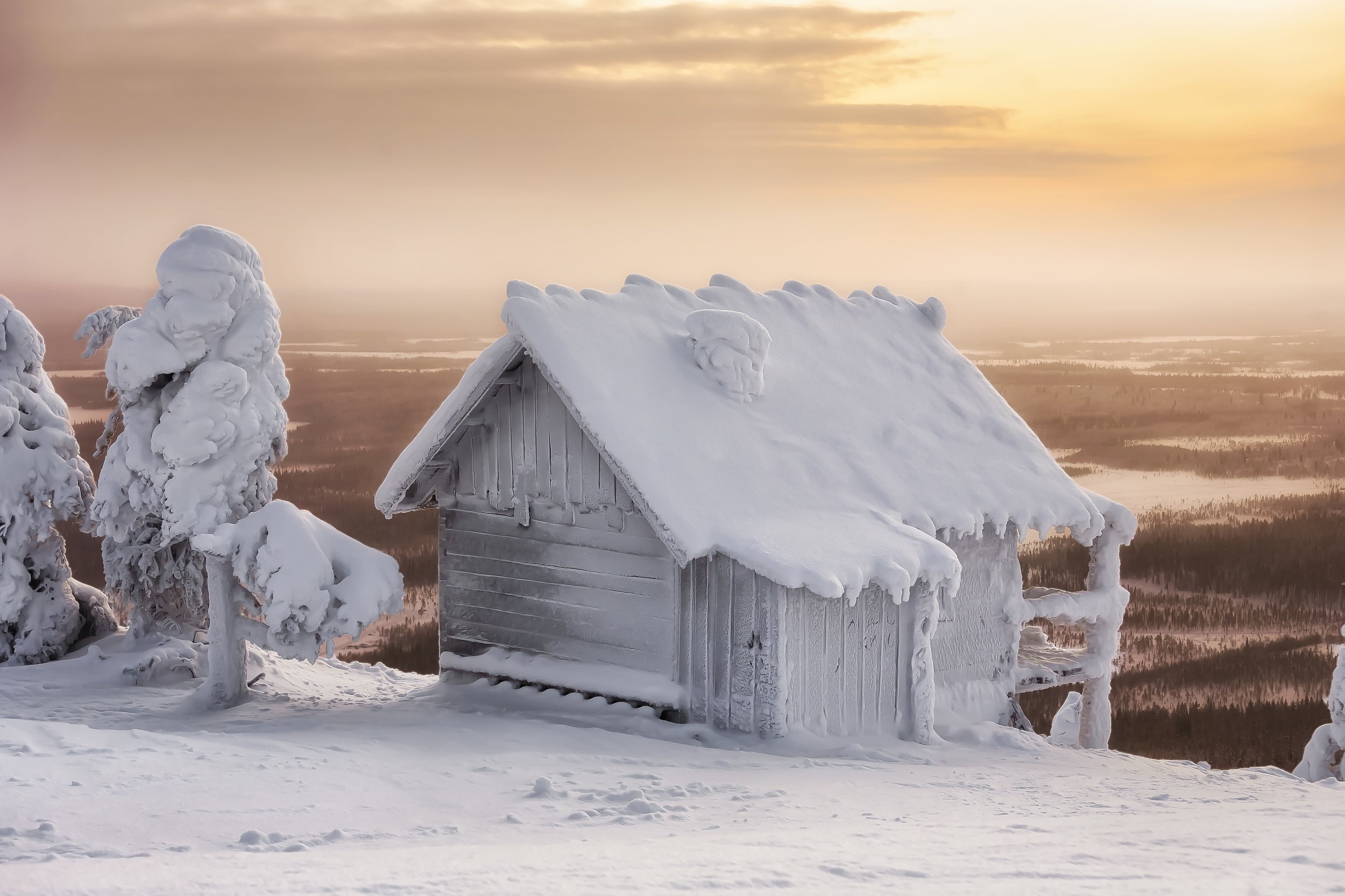 заполярье, лапландия, зима, леви, lapland, finland, levi, Андрей Чабров